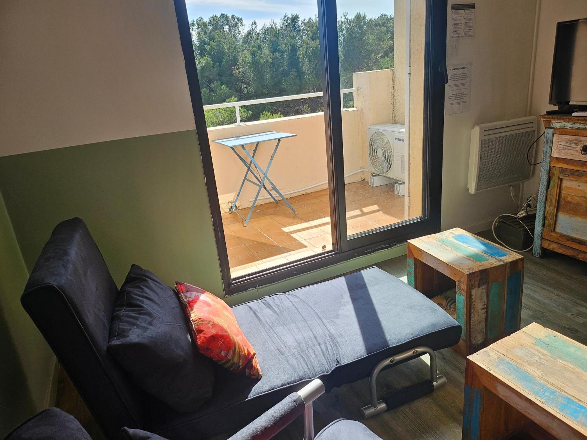 Domaine De La Coudouliere, T2 Climatise Terrasse Vue Mer Sans Vis A Vis Plage A 100M シス・フール・レ・プラージュ 部屋 写真