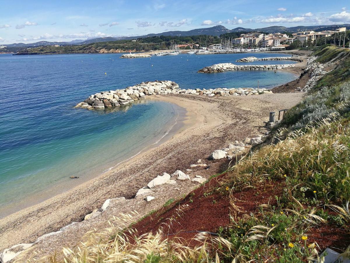 Domaine De La Coudouliere, T2 Climatise Terrasse Vue Mer Sans Vis A Vis Plage A 100M シス・フール・レ・プラージュ エクステリア 写真